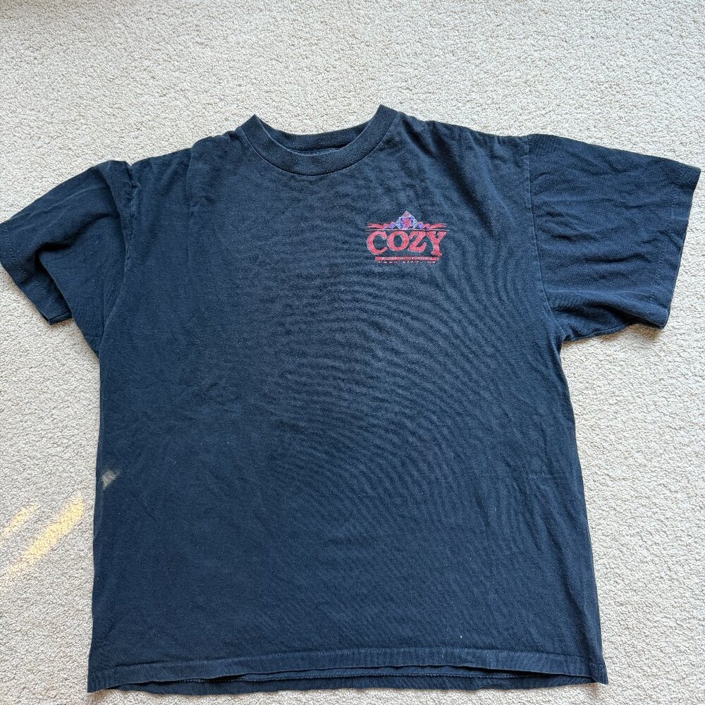 Vintage Cozy bar and grill Utah mens XL t-shirt